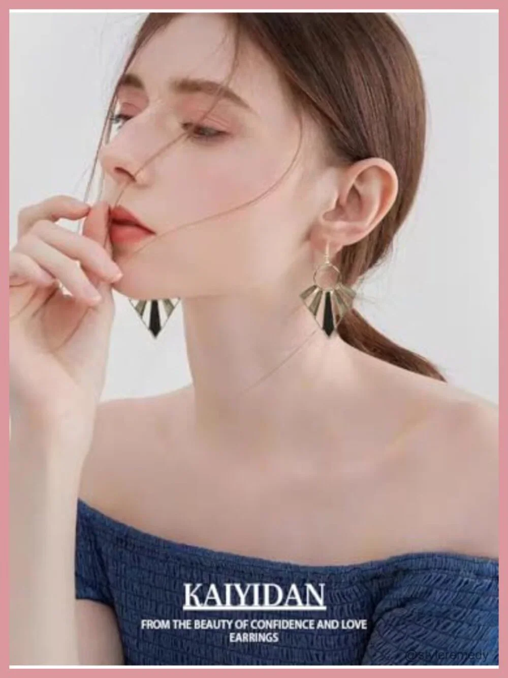 Handmade Boho Dangle Drop Statement Earrings for Women Trendy Long Summer